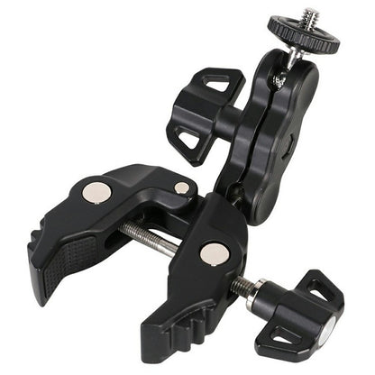 Z057 Aluminum Alloy Crab Clamp Magic Arm 360 Degree Rotating Super Clamp Photography Equipment