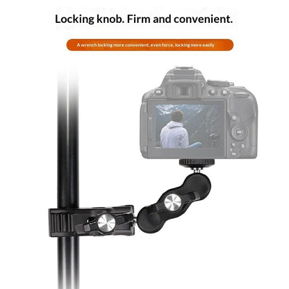 Z057 Aluminum Alloy Crab Clamp Magic Arm 360 Degree Rotating Super Clamp Photography Equipment