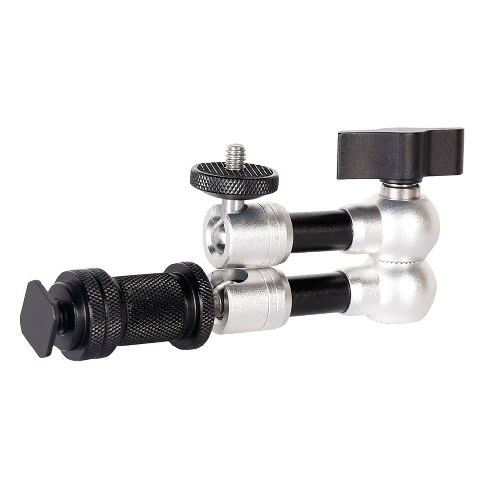 G147 7 Inch Magic Arm for DSLR Camera LCD Monitor LED Light Dual Ball Head Mount 360 Degree Multi-Angle Bracket