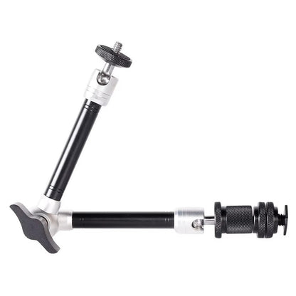 G148 11 Inch Magic Arm Metal Articulating Monitor Mount 360° Ball Head Camera Bracket for Photography