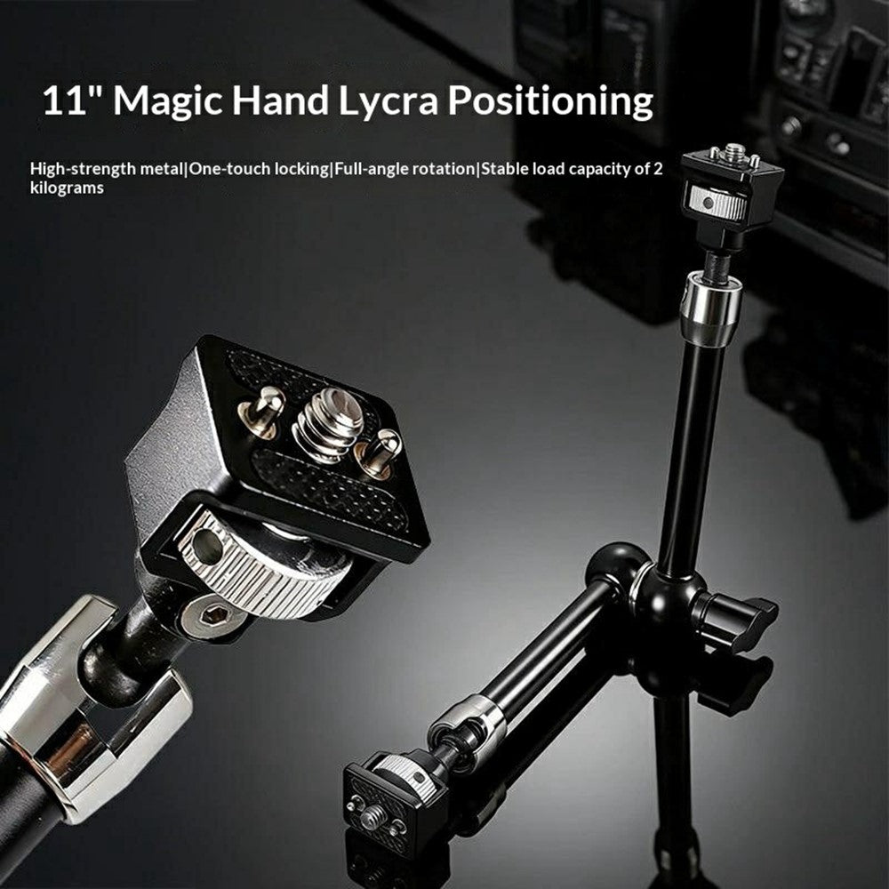 X059 11 Inch Magic Arm Camera Monitor Mount Articulating Arm Holder DSLR Camera Accessories