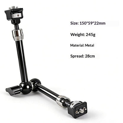 X059 11 Inch Magic Arm Camera Monitor Mount Articulating Arm Holder DSLR Camera Accessories