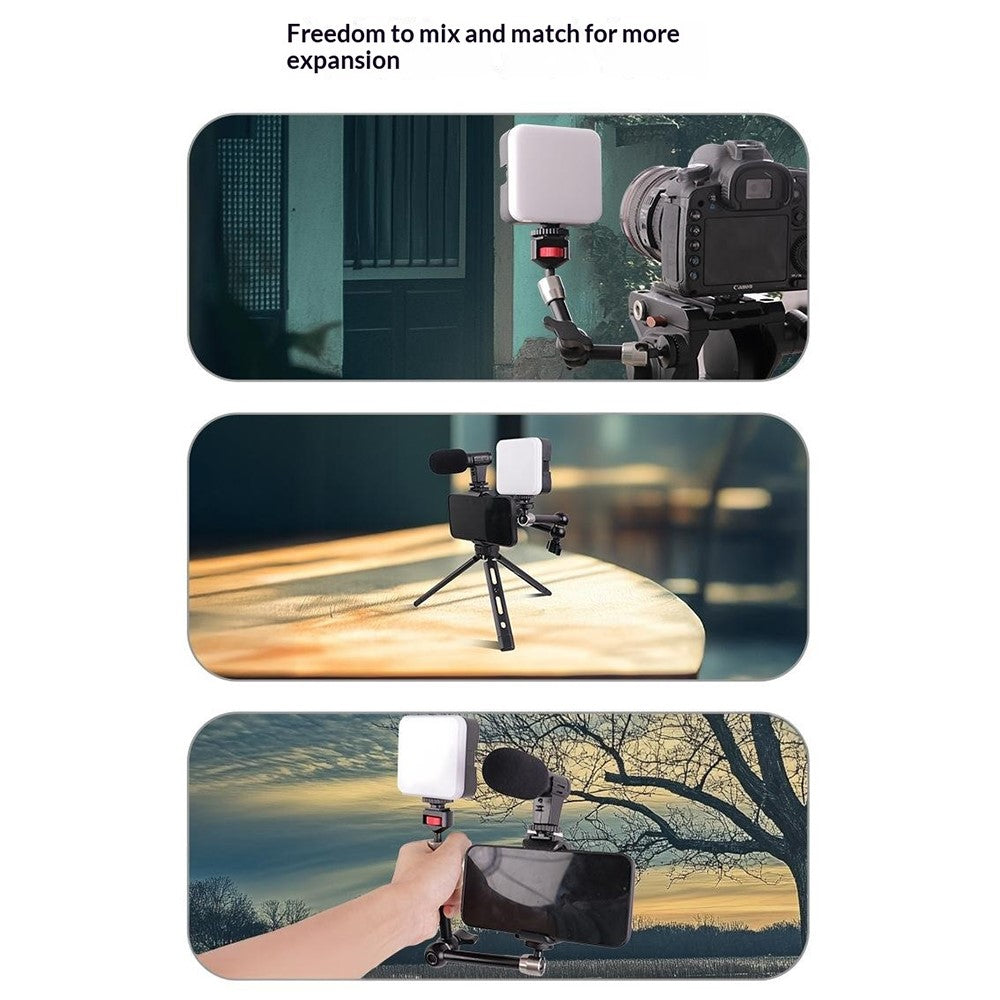 C119 11 Inch Camera Monitor Mount Phone Microphone Stand Magic Arm Articulating Arm for Tripod Live Streaming Accessories