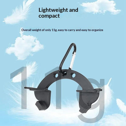 915610 Backpack Hook Mount for DJI Neo 2 Drone Portable Clip Hanger Desktop Wall Mounting Bracket