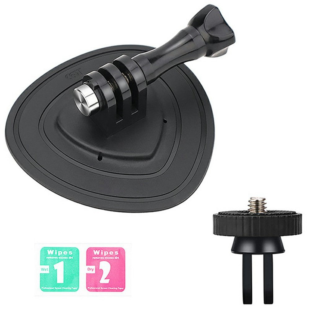 914510 Flexible Adhesive Mount Base for DJI OSMO Action 6 Sports Camera Helmet Cycling Bracket Stand with Screw Adapter