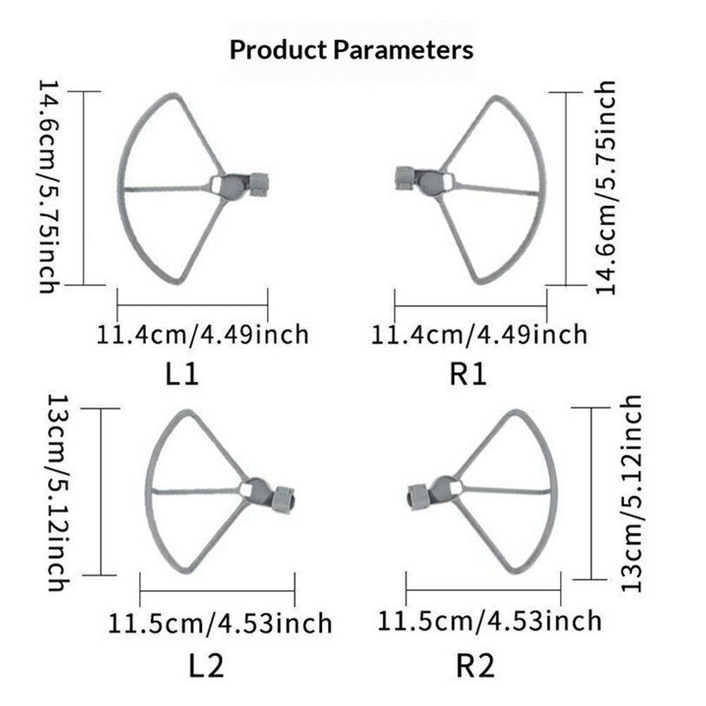 915693 4Pcs  /  Set Propeller Guards for DJI Mini 5 Pro Anti-collision Propellers Protector Drone Accessories