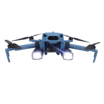 915357 2Pcs Drone LED Light for Lumen Fly Mini Arm Clamp 300mAh Rechargeable Night Flight Lighting Lamp