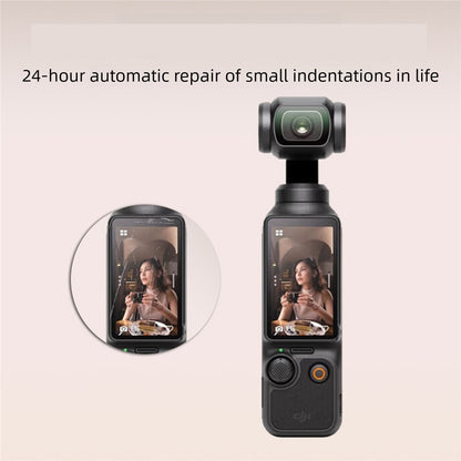 5 Sets For DJI Osmo Pocket 4 Hydrogel Film High Definition Soft PET Screen Protector Camera Screen + Lens Film