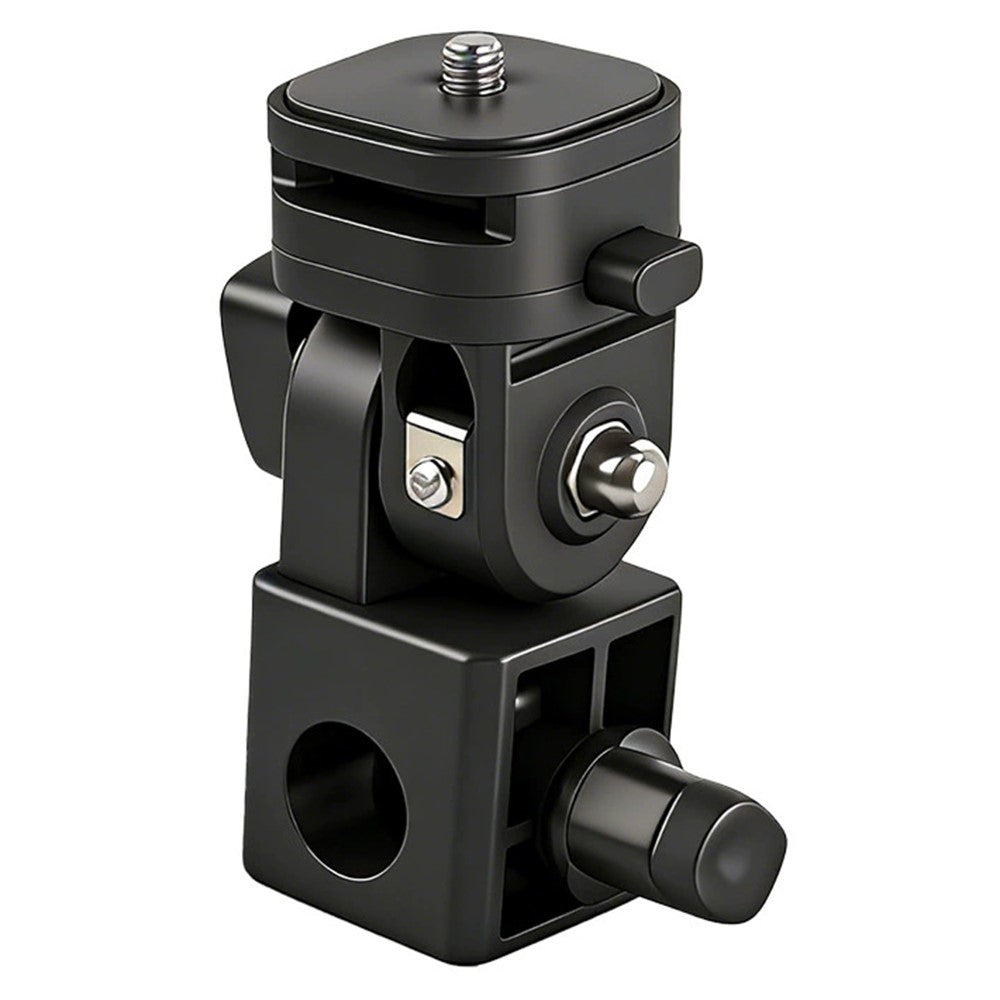 Y079 180 Degree Rotating Light Stand Adapter Bracket 1 / 4 Screw Cold Shoe Quick Release Mount for Camera Phone Fill Light