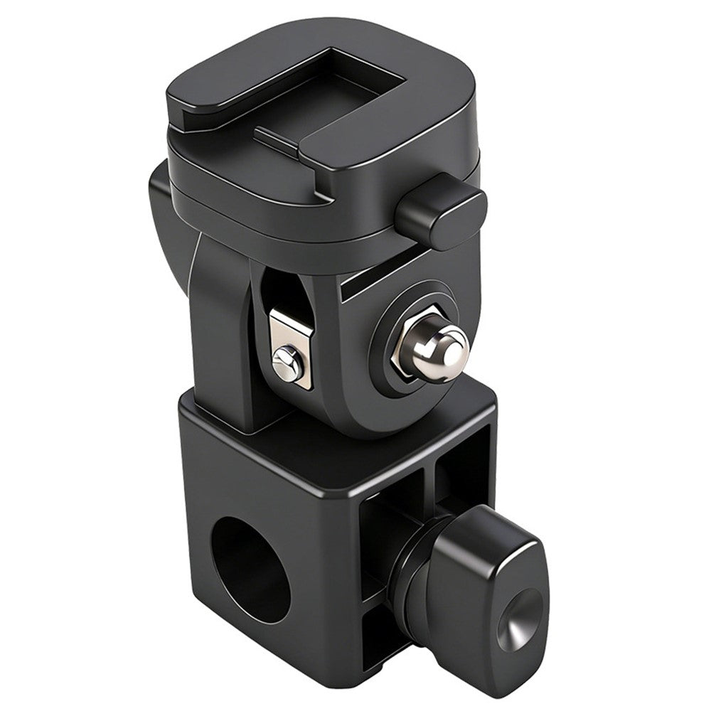 Y079 180 Degree Rotating Light Stand Adapter Bracket 1 / 4 Screw Cold Shoe Quick Release Mount for Camera Phone Fill Light