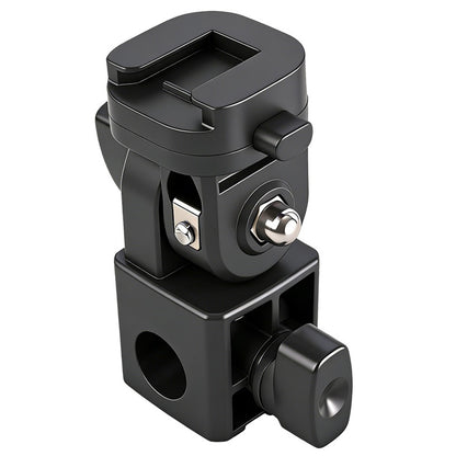 Y079 180 Degree Rotating Light Stand Adapter Bracket 1 / 4 Screw Cold Shoe Quick Release Mount for Camera Phone Fill Light