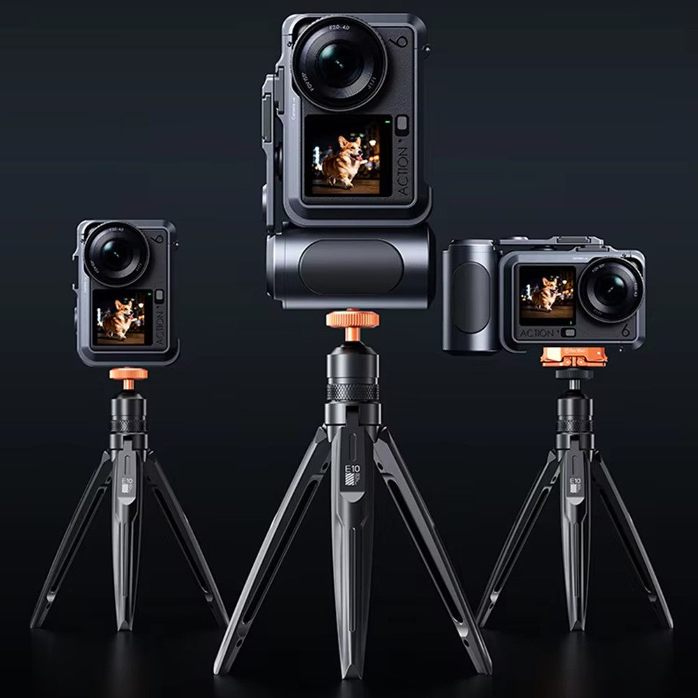 DJ-6 Detachable Magnetic Camera Cage Frame Case for DJI Osmo Action 6 Lightweight Aluminum Camera Protective Frame for Travel Outdoor Photography