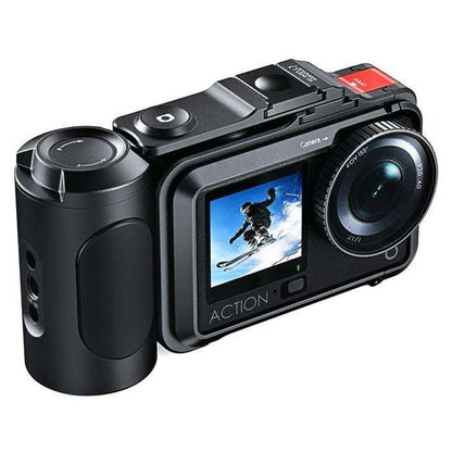 DJ-6 Detachable Magnetic Camera Cage Frame Case for DJI Osmo Action 6 Lightweight Aluminum Camera Protective Frame for Travel Outdoor Photography