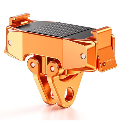 DJ-7 Magnetic Action Camera Mount Adapter for DJI Osmo Action Foldable Connector Tripod Quick Release Base with 1 / 4 Inch Thread