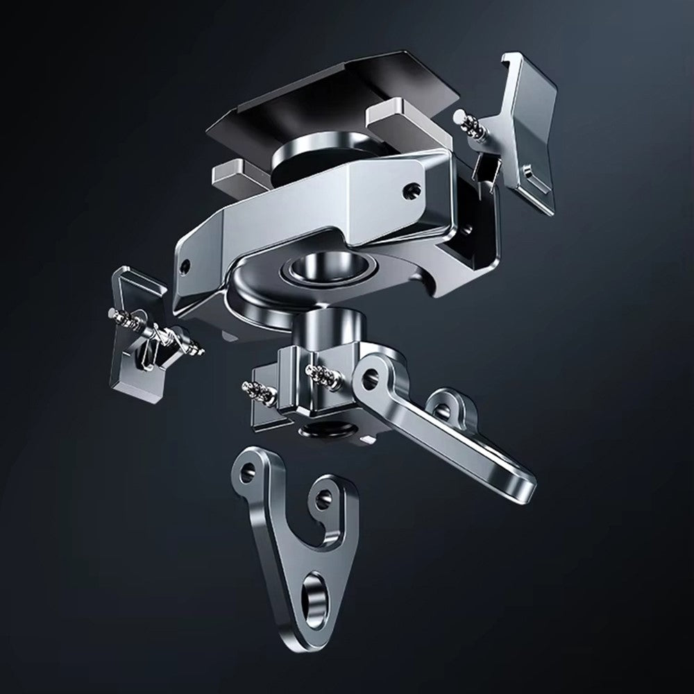 DJ-7 Magnetic Action Camera Mount Adapter for DJI Osmo Action Foldable Connector Tripod Quick Release Base with 1 / 4 Inch Thread