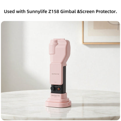 SUNNYLIFE For DJI Osmo Pocket 4 / 3 Action Camera Detachable Base Plastic Desktop Support Bracket