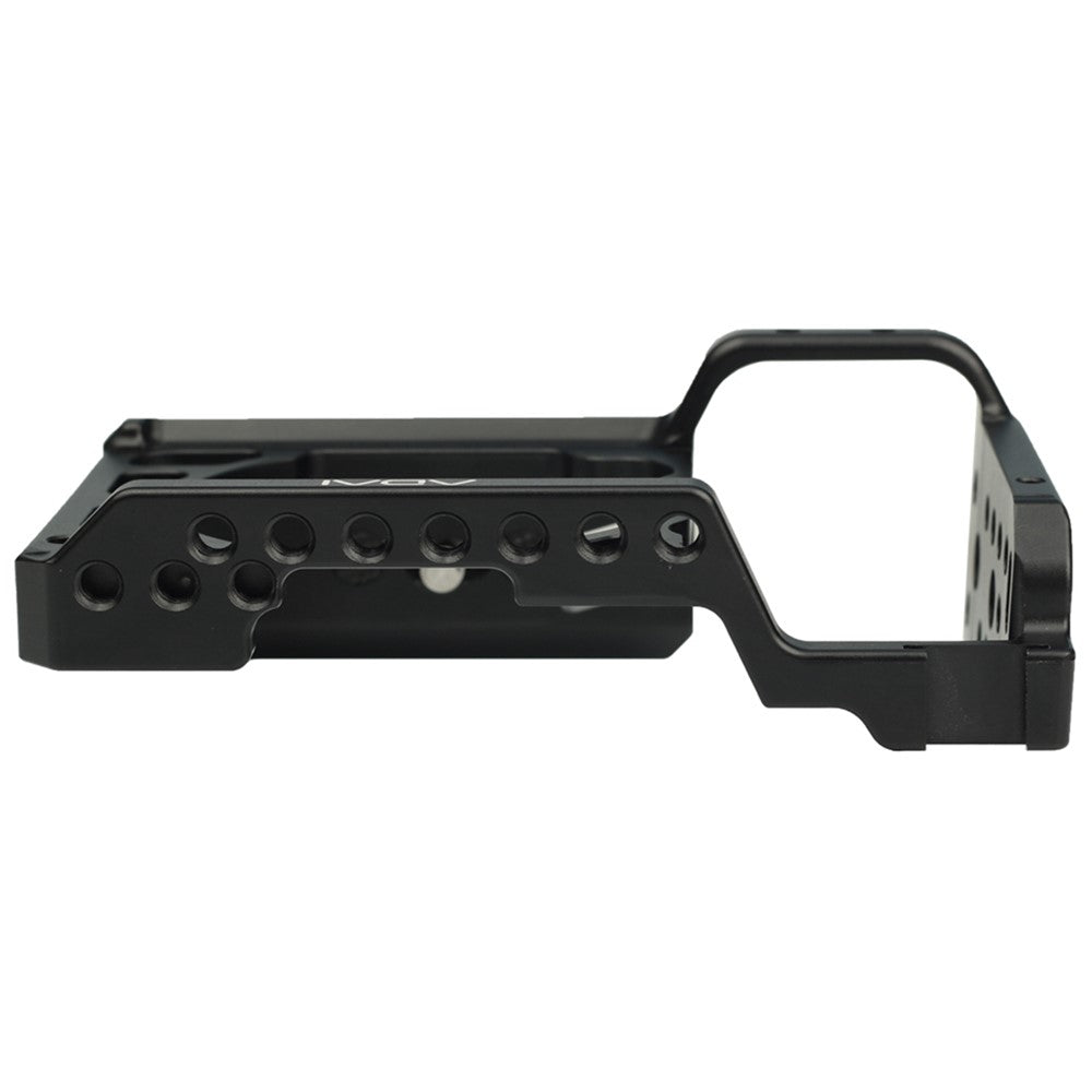 ADAI for Sony A6 SLR Camera Cage Aluminum Alloy Cold Shoe 1 / 4 Screw Hole Expansion Frame