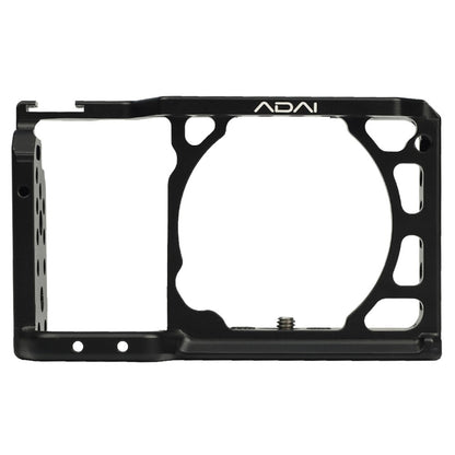 ADAI for Sony A6 SLR Camera Cage Aluminum Alloy Cold Shoe 1 / 4 Screw Hole Expansion Frame