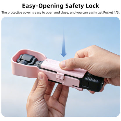 SUNNYLIFE OP4-K160 For DJI Osmo Pocket 4 / 3 Quick Snap Protective Case Light Shielding Shockproof Frame