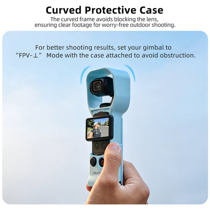SUNNYLIFE OP4-K160 For DJI Osmo Pocket 4 / 3 Quick Snap Protective Case Light Shielding Shockproof Frame