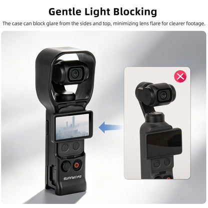 SUNNYLIFE OP4-K160 For DJI Osmo Pocket 4 / 3 Quick Snap Protective Case Light Shielding Shockproof Frame