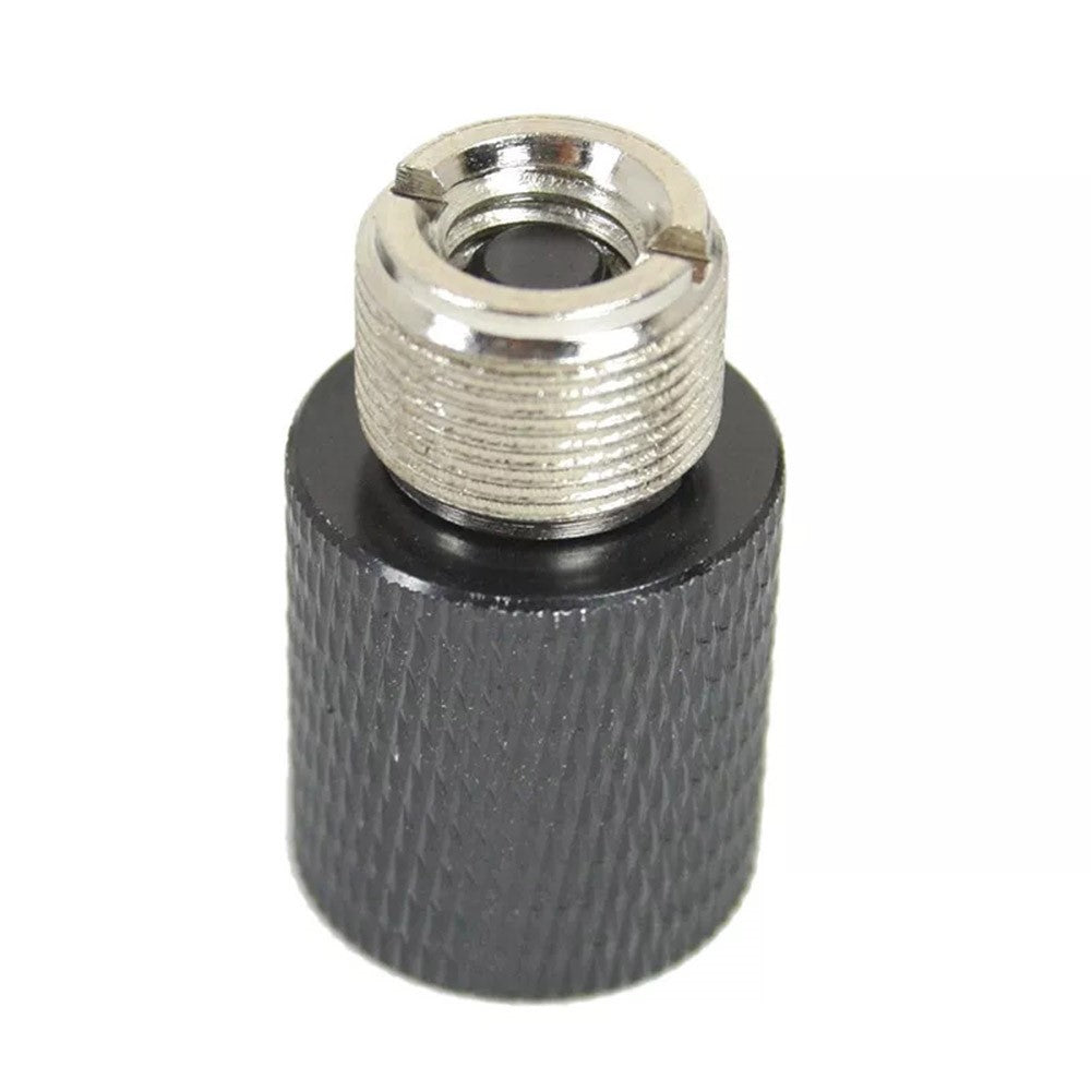 Aluminum Alloy Mic Stand Adapter 5 / 8" Female to 1 / 4" Male Screw Adapter Tripod Screw Converter Compatible with Other 1 / 4"-20 Accessories