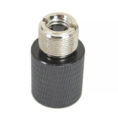 Aluminum Alloy Mic Stand Adapter 5 / 8" Female to 1 / 4" Male Screw Adapter Tripod Screw Converter Compatible with Other 1 / 4"-20 Accessories