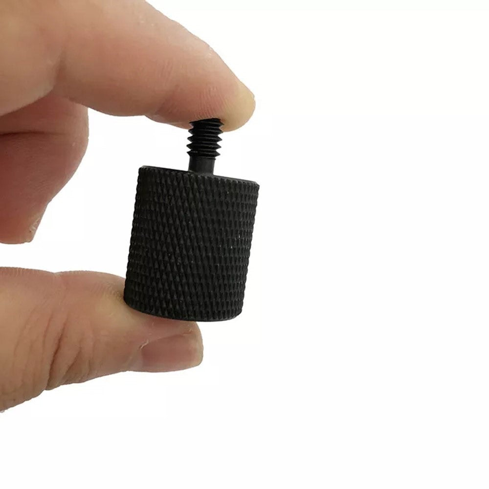 Aluminum Alloy Mic Stand Adapter 5 / 8" Female to 1 / 4" Male Screw Adapter Tripod Screw Converter Compatible with Other 1 / 4"-20 Accessories