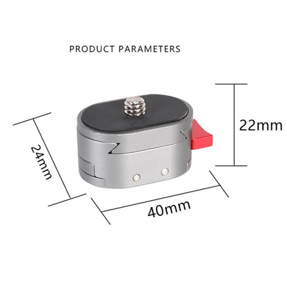 Z049 Portable Mini Quick-Release Plate for Digital SLR Camera Tripod Monopod