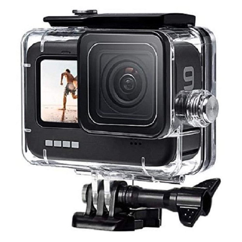 55-in-1 Action Camera Accessories Kit with Waterproof Housing Case, Selfie Stick, Tripod, Screen Protector for GoPro Hero 9 / 10 / 11 / 12
