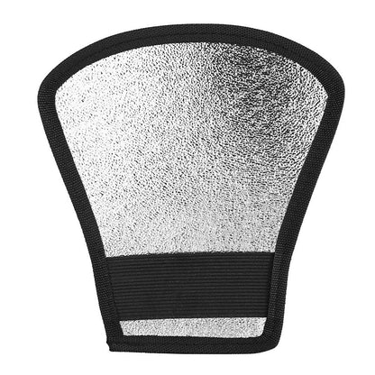 K031 2-in-1 Camera Flash Diffuser Softbox Reflector Photo Flash Light Reflector for Canon / Nikon / LG