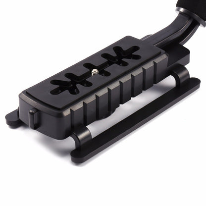 H002 Portable SLR Camera Shooting Sponge Handle ABS Stabilizer U-shape DV Stand Fill Light Mount Bracket