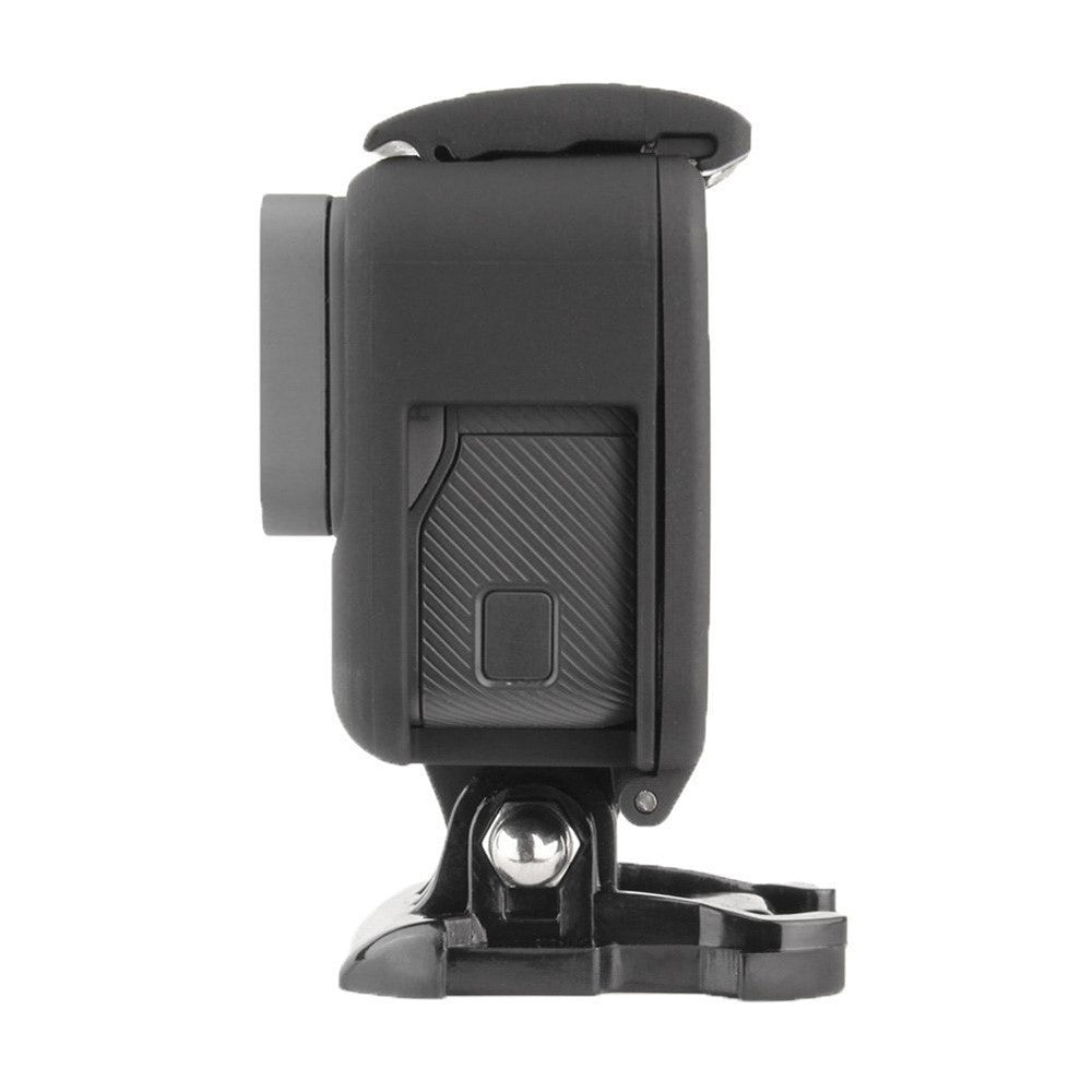 GP1201 For GoPro Hero 5 / 6 Action Camera Cage Side Opening Protective Frame Plastic Housing Case Portable Cover