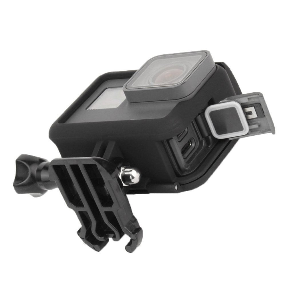 GP1201 For GoPro Hero 5 / 6 Action Camera Cage Side Opening Protective Frame Plastic Housing Case Portable Cover
