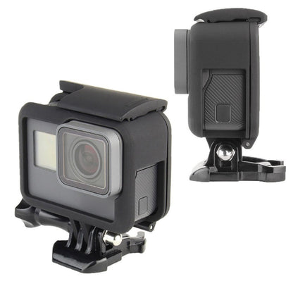 GP1201 For GoPro Hero 5 / 6 Action Camera Cage Side Opening Protective Frame Plastic Housing Case Portable Cover