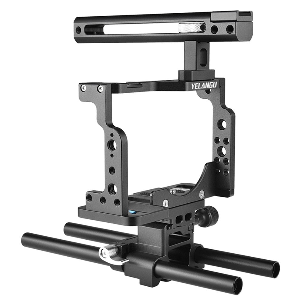 YELANGU C15 Aluminum Alloy Frame Cage Set for Nikon Z6 / Z7 / Z6II / Z7II Protective Case Camera Accessories
