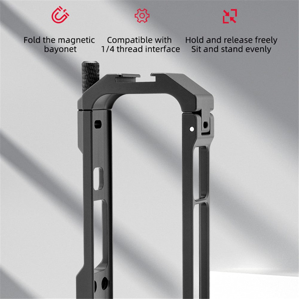 YELANGU LW-ONE X3 For Insta360 ONE X3 Lightweight Aluminum Alloy Camera Video Cage Vlogging Movie Making Tool