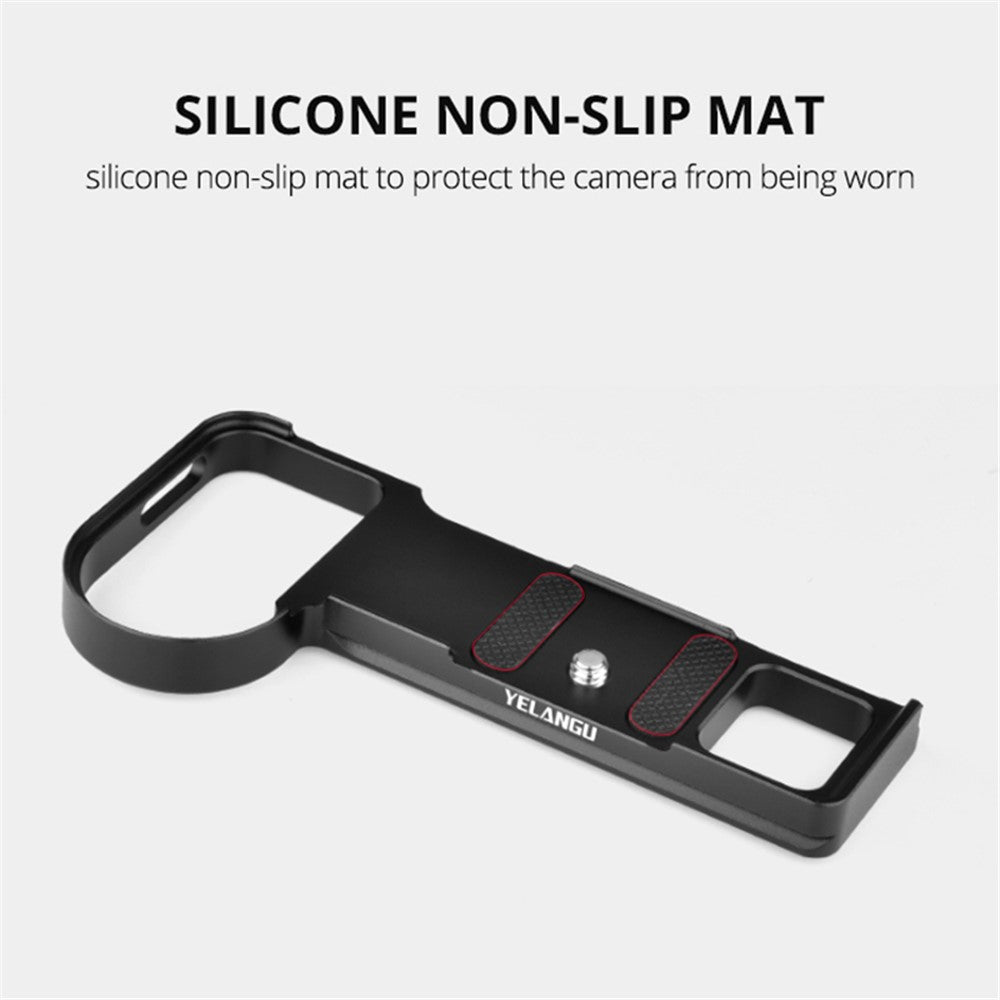 YELANGU CL7 For Nikon Z6 / Z7 Aluminum Baseplate with Cold Shoe Interface Camera Accessory