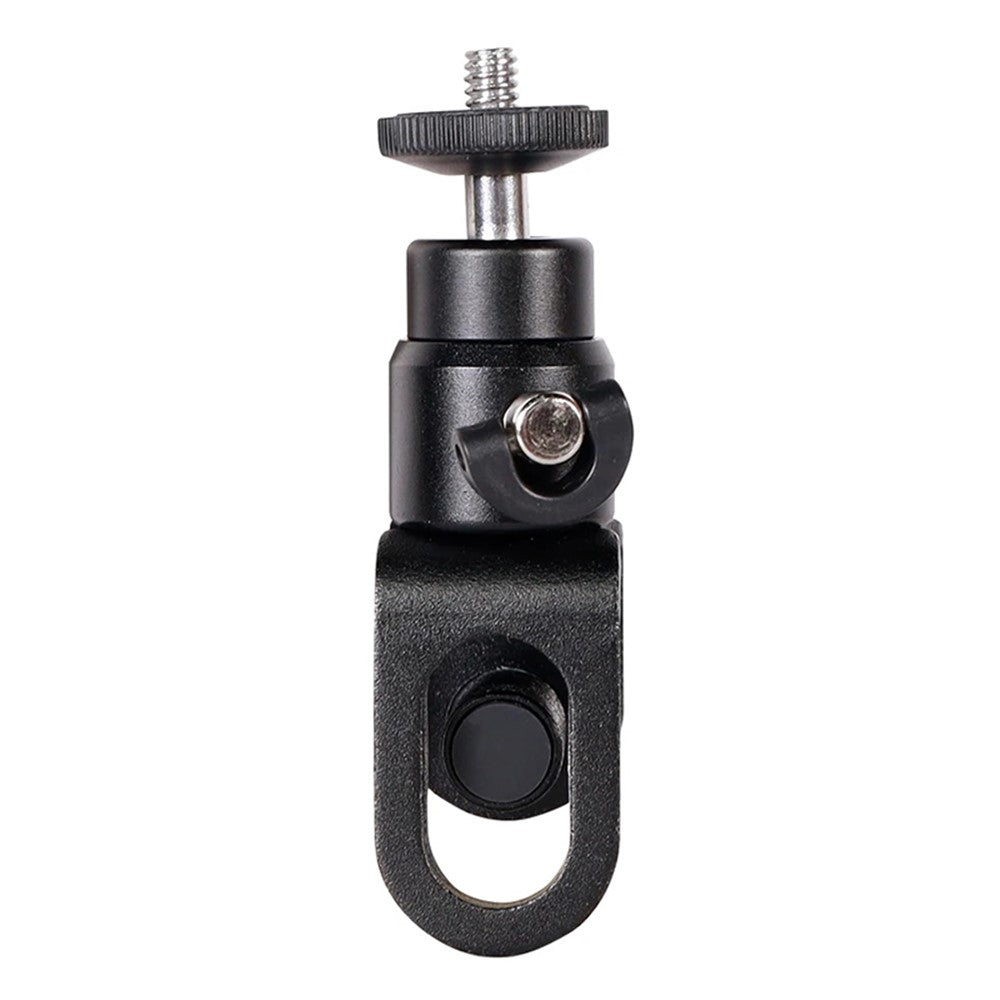 C038 1 / 4" Screw Aluminum Alloy Laptop Monitor Clip Fill Light Holder for Live Broadcast Conference