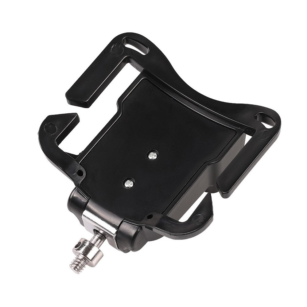 A648 Opened 1 / 4 Inch Screw Mount Quick Release Hanger ABS+Metal Camera Belt Clip Waist Belt Holster Holder