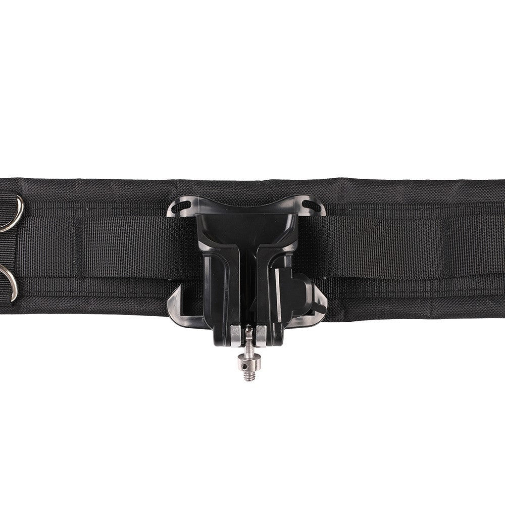 A648 Opened 1 / 4 Inch Screw Mount Quick Release Hanger ABS+Metal Camera Belt Clip Waist Belt Holster Holder