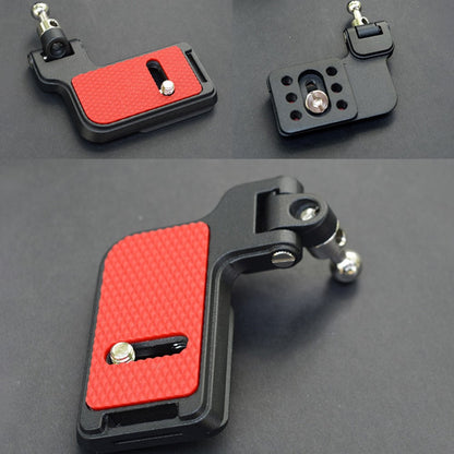 B025 Camera Tripod Gimbal Quick Release Plate for Hand Shoulder Strap Ball Head Lock
