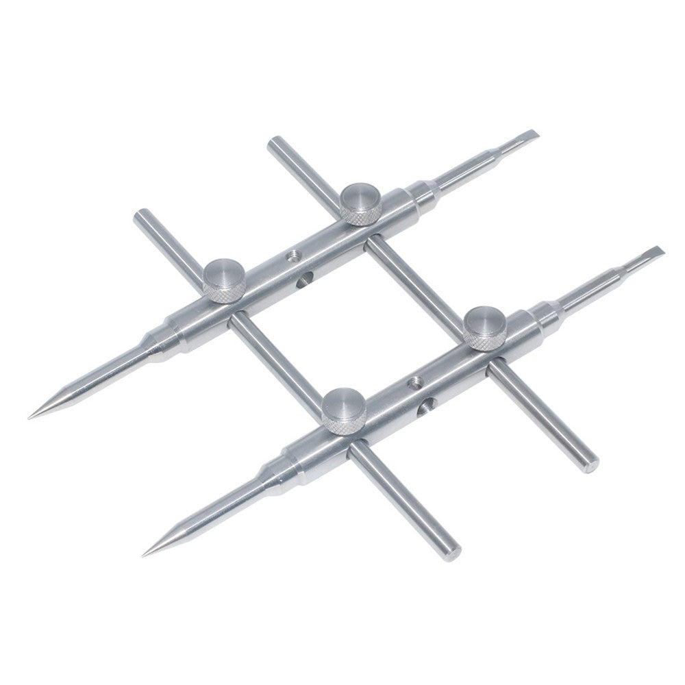 PL01 Dual Head Precise Lens Spanner Stainless Steel Camera Lens Repair Removal Wrench Tool