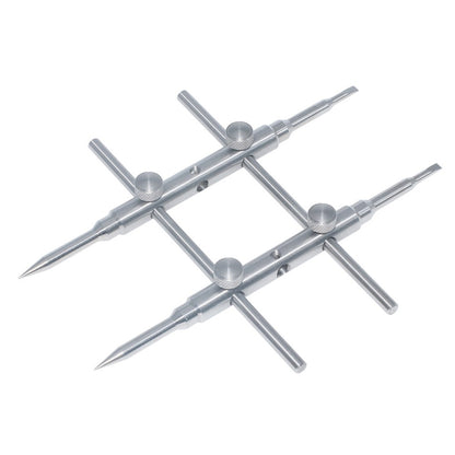 PL01 Dual Head Precise Lens Spanner Stainless Steel Camera Lens Repair Removal Wrench Tool