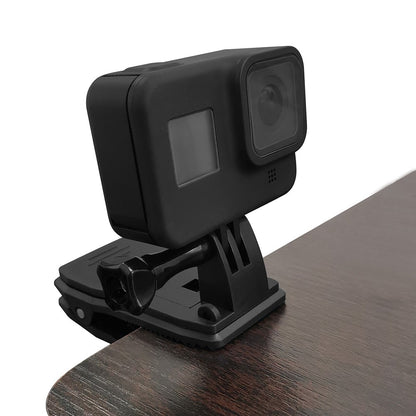 G154 For Gopro Hero 6 / 5 / 4 / 3+ / 3 / 2 / 1 360 Degrees Rotation Backpack Clip Camera Mount Bracket