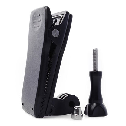 G154 For Gopro Hero 6 / 5 / 4 / 3+ / 3 / 2 / 1 360 Degrees Rotation Backpack Clip Camera Mount Bracket