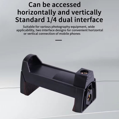 A016 Multifunctional Horizontal Vertical Mobile Phone Holder Clip for Tripod