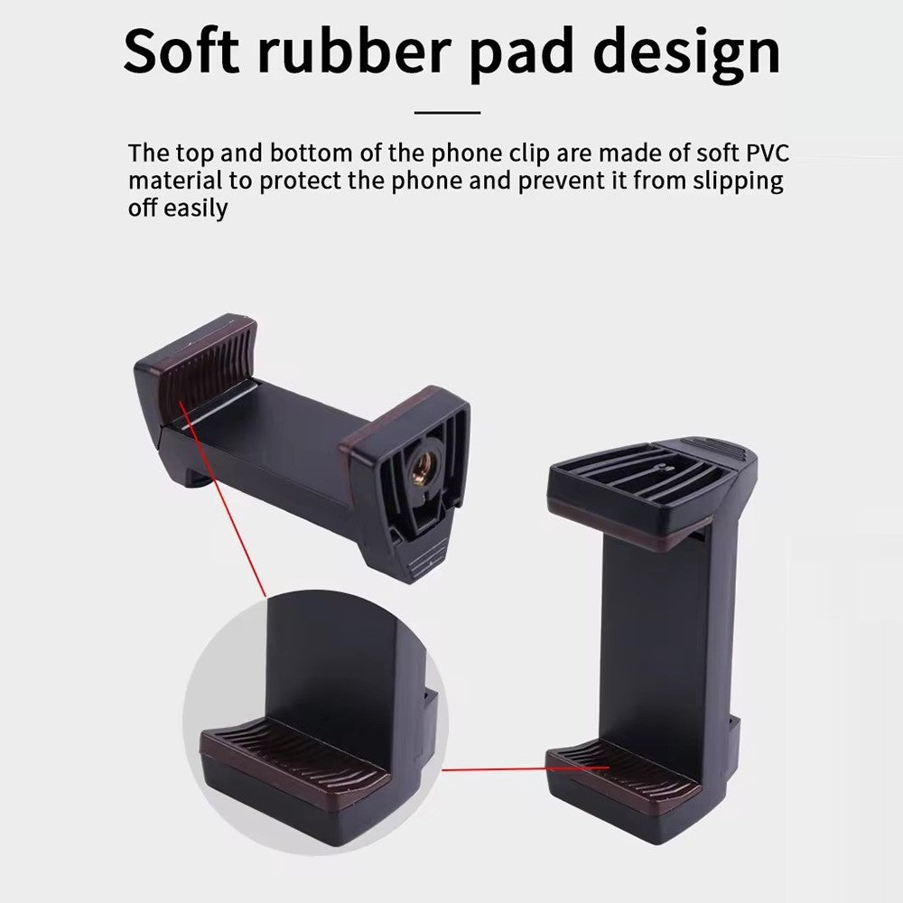 A016 Multifunctional Horizontal Vertical Mobile Phone Holder Clip for Tripod