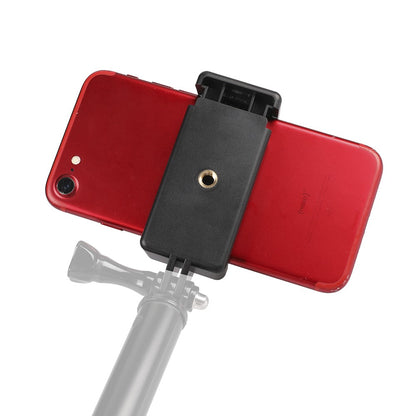 D012 for GoPro Hero 7 / 6 / 5 / 4 / 3 / 2 / 1 Retractable Tripod Phone Clip with 1  /  4" Screw Adapter