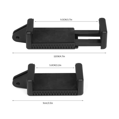 D012 for GoPro Hero 7 / 6 / 5 / 4 / 3 / 2 / 1 Retractable Tripod Phone Clip with 1  /  4" Screw Adapter